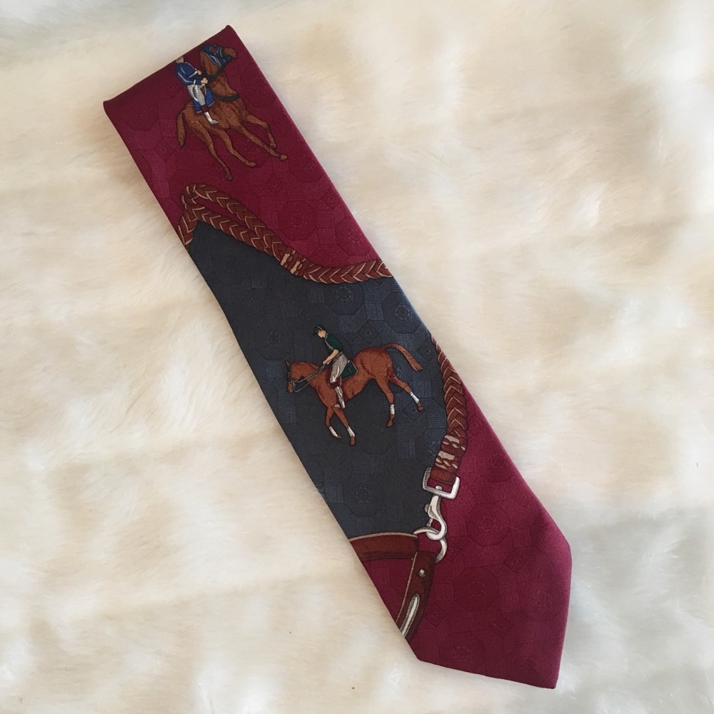 BoulderTradingGroup RaceHorse SilkTie